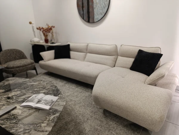 canapé deni beige